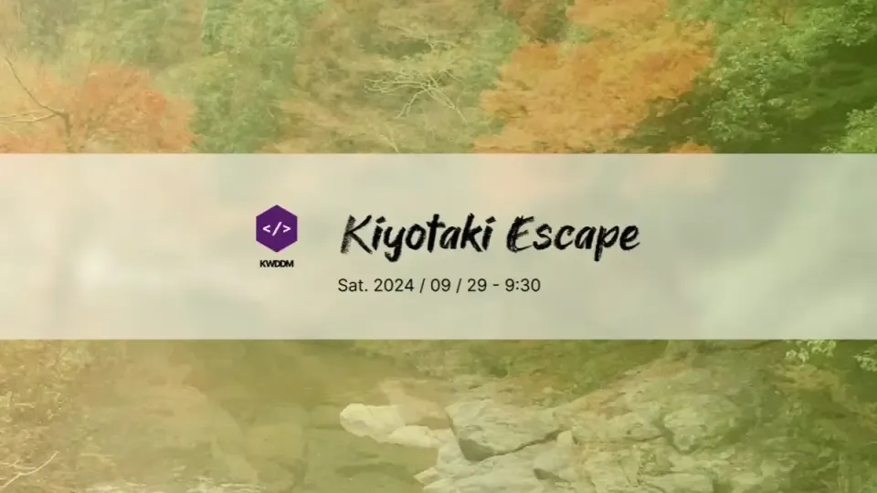 Kiyotakigawa Escape