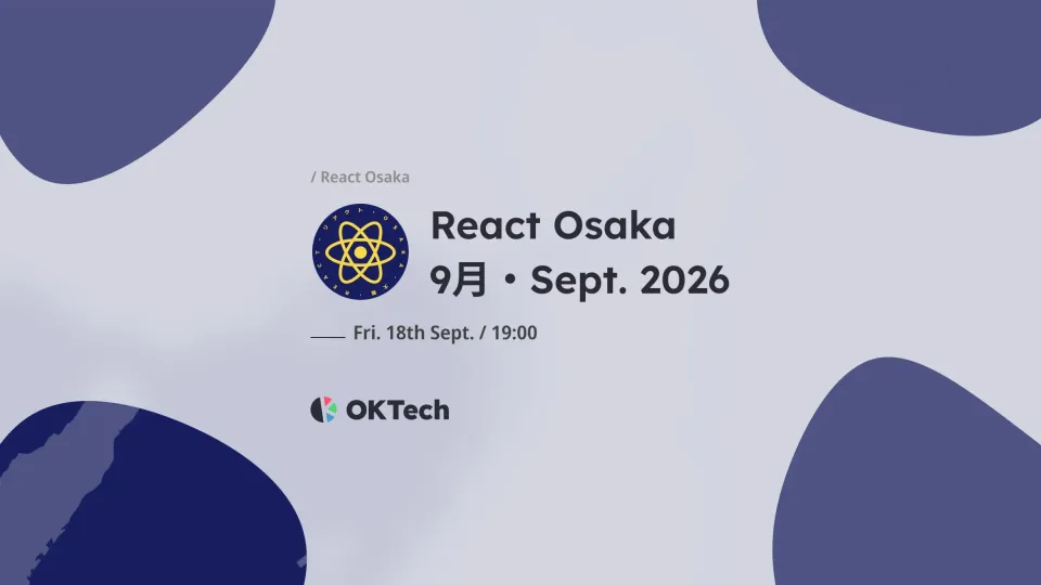 React Osaka 2026-09