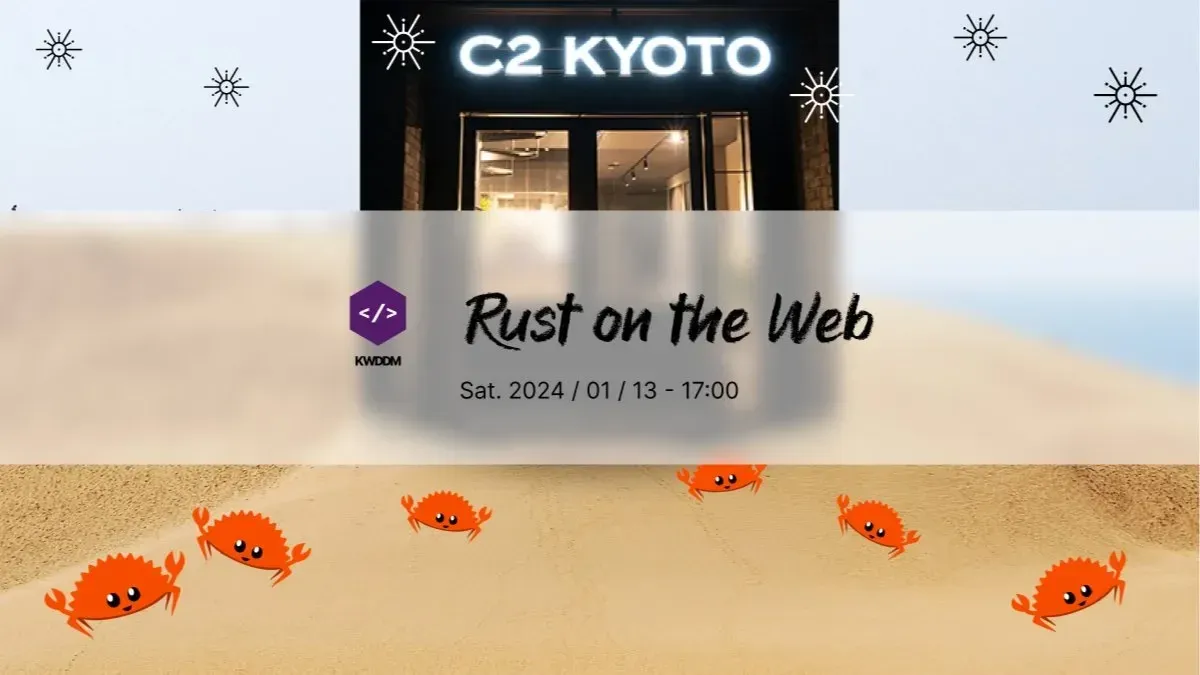 OG image for Rust for the Web