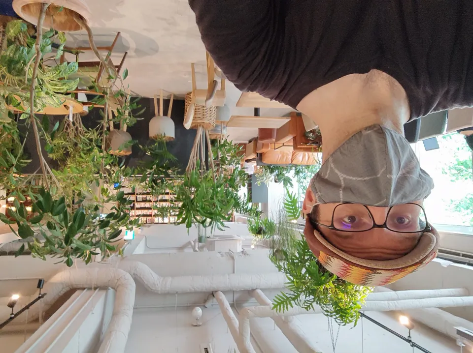 arrived at the co-working space, it's pretty well visited already (because of gion festival?) but there are seats open, let's see how we can arrange a conversation later on.