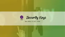 Security Keys