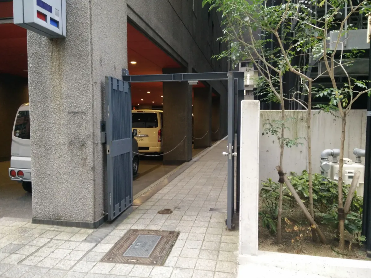 This is the second entrance.