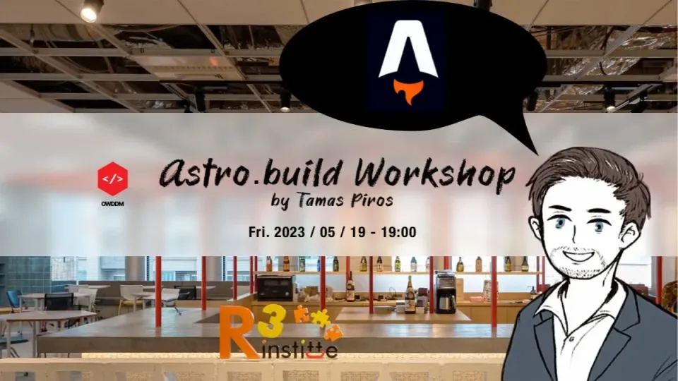 Astro.build Workshop by Tamas Piros