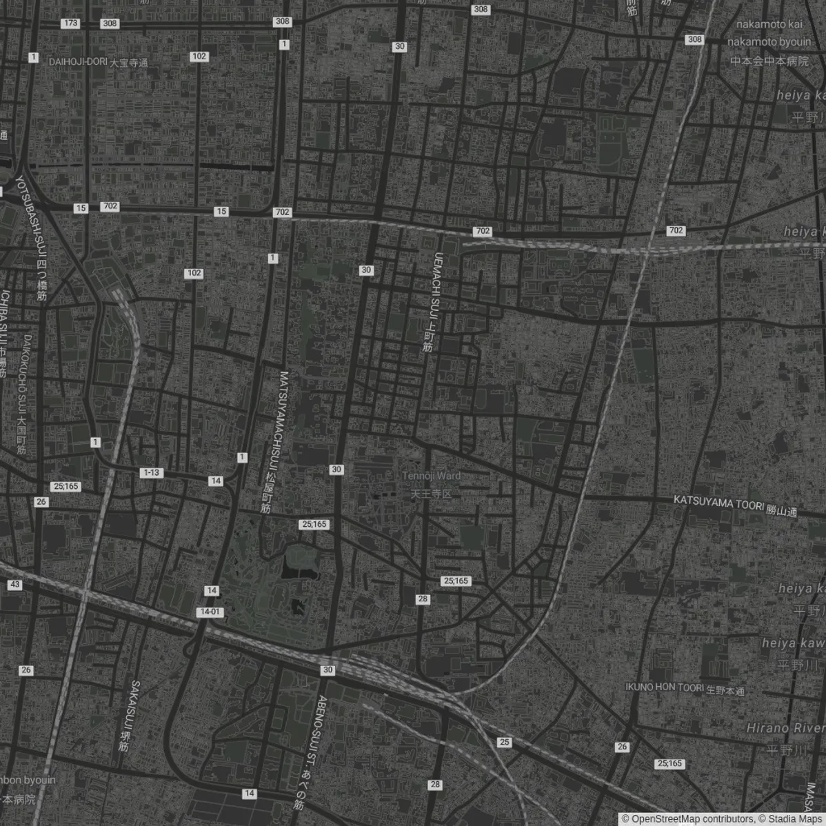 Venue location map