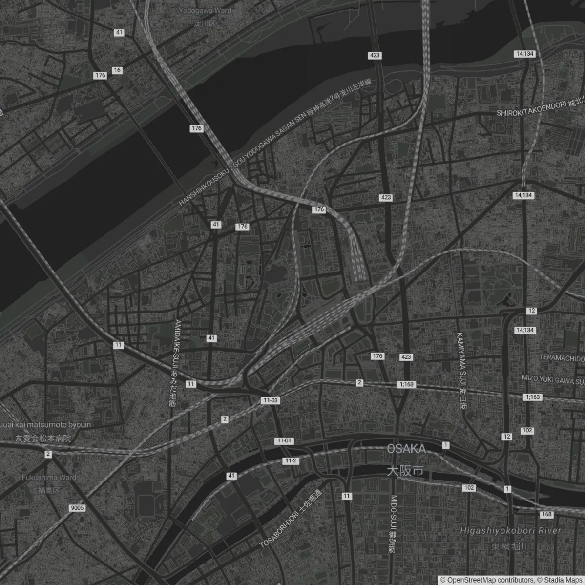 Venue location map