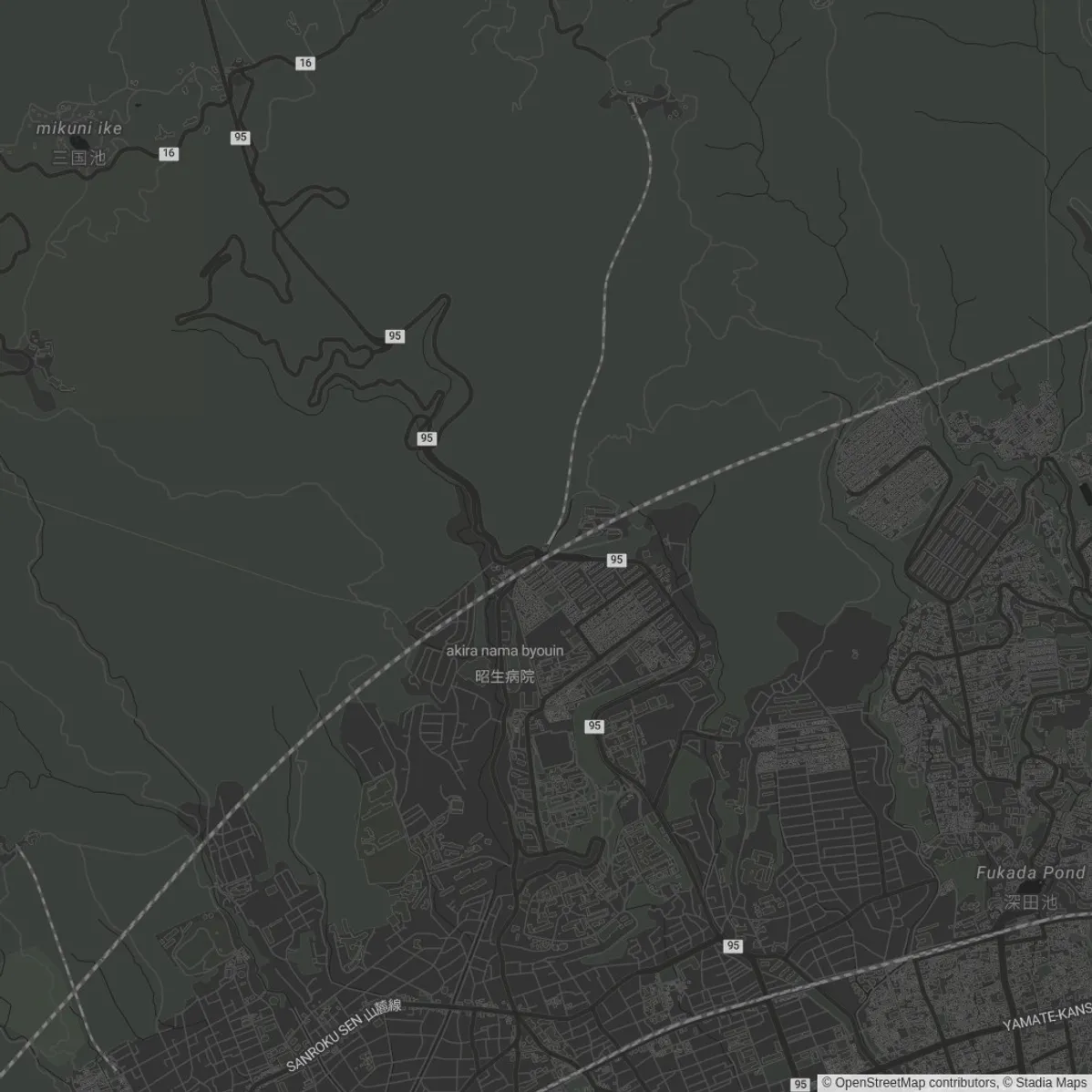 Venue location map
