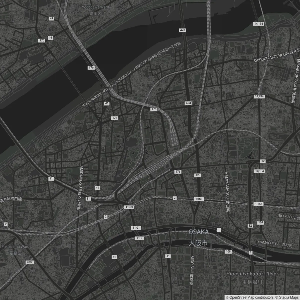 Venue location map