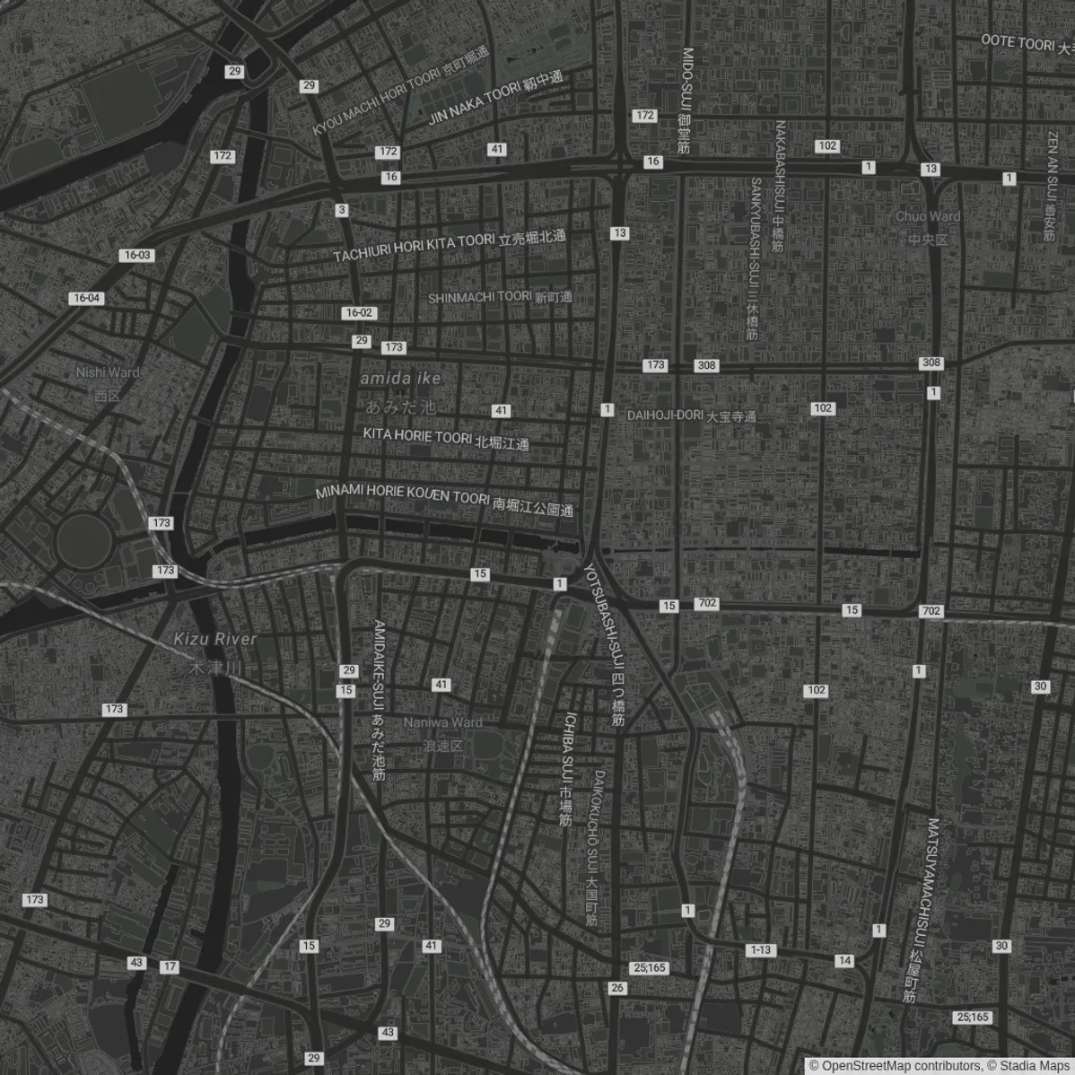 Venue location map