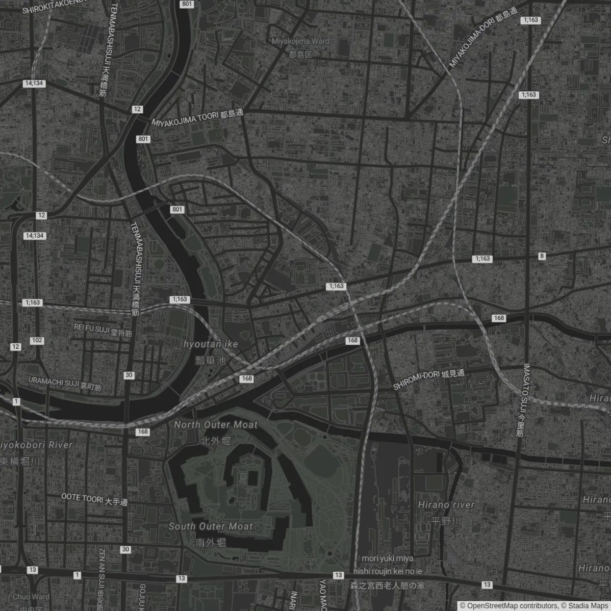 Venue location map