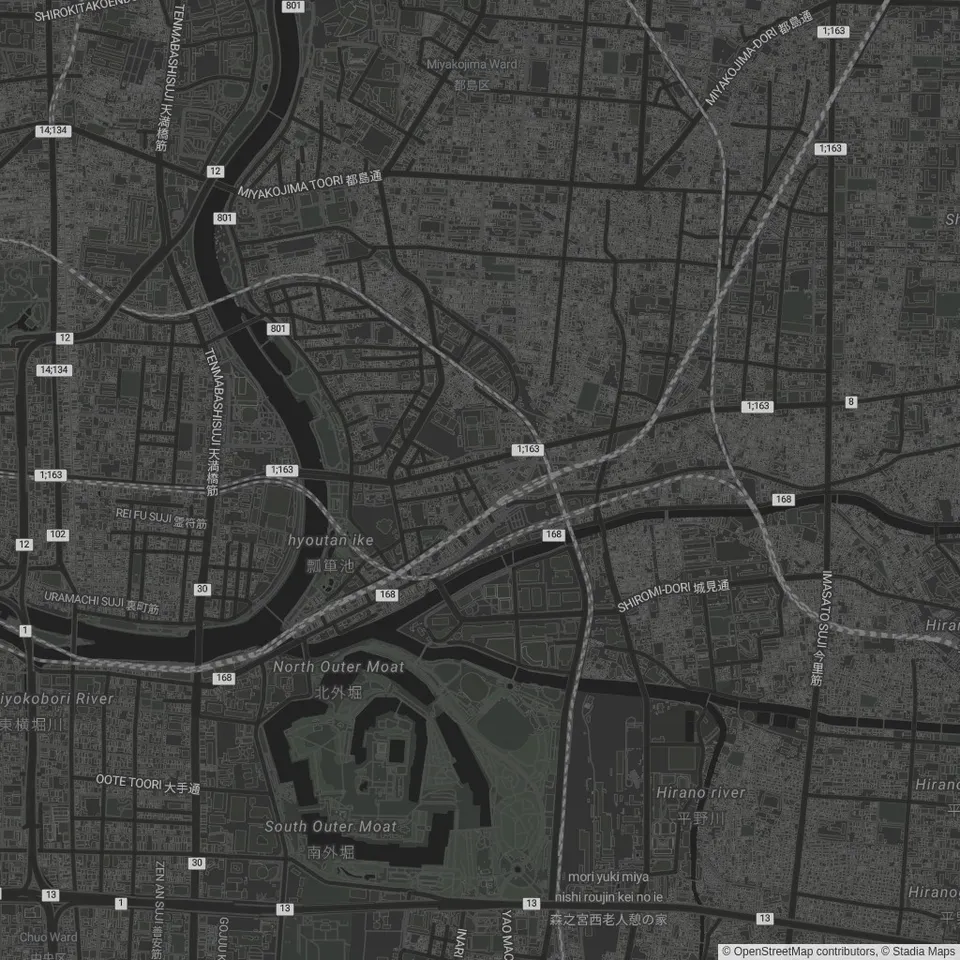 Venue location map