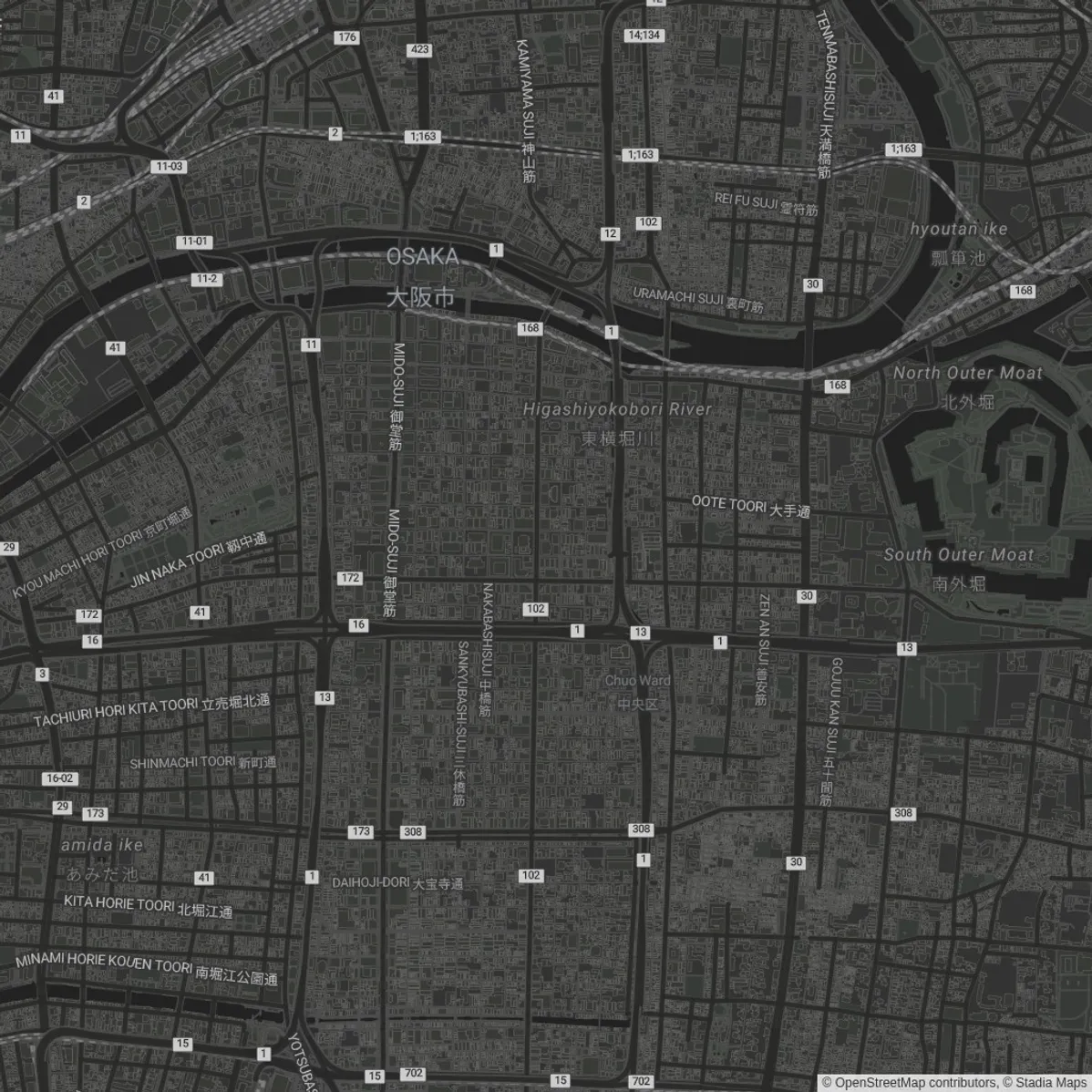 Venue location map