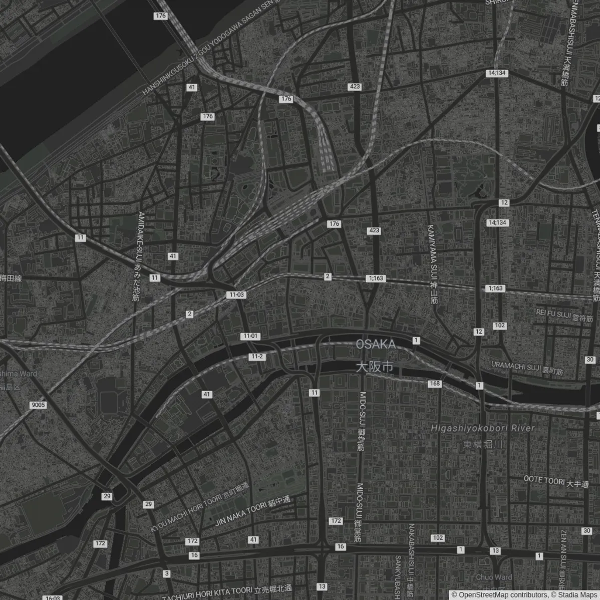 Venue location map