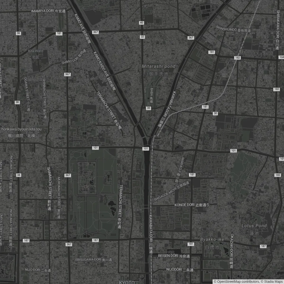 Venue location map