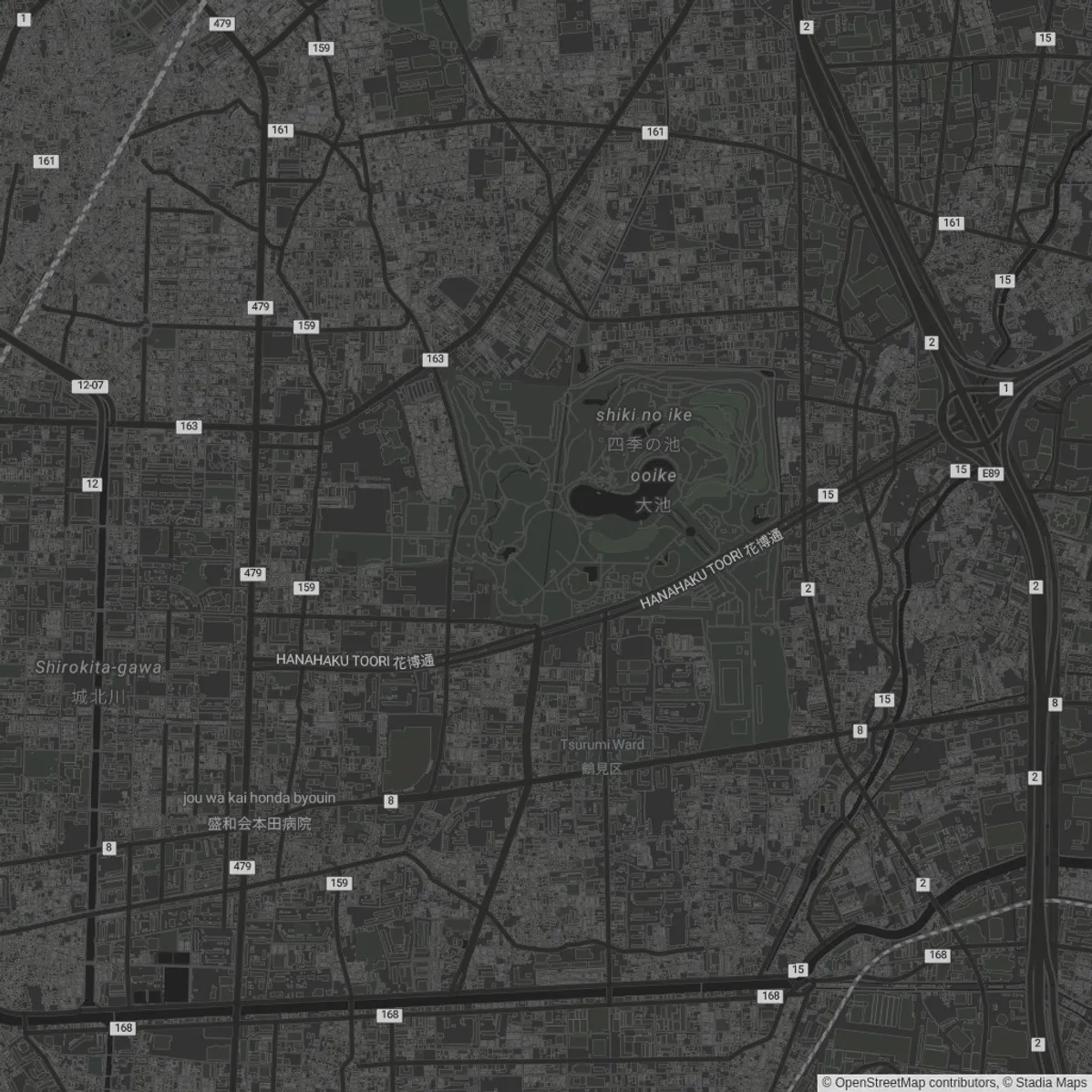 Venue location map