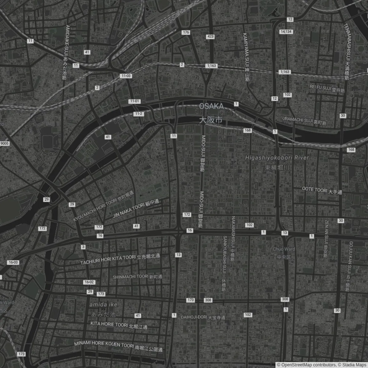Venue location map