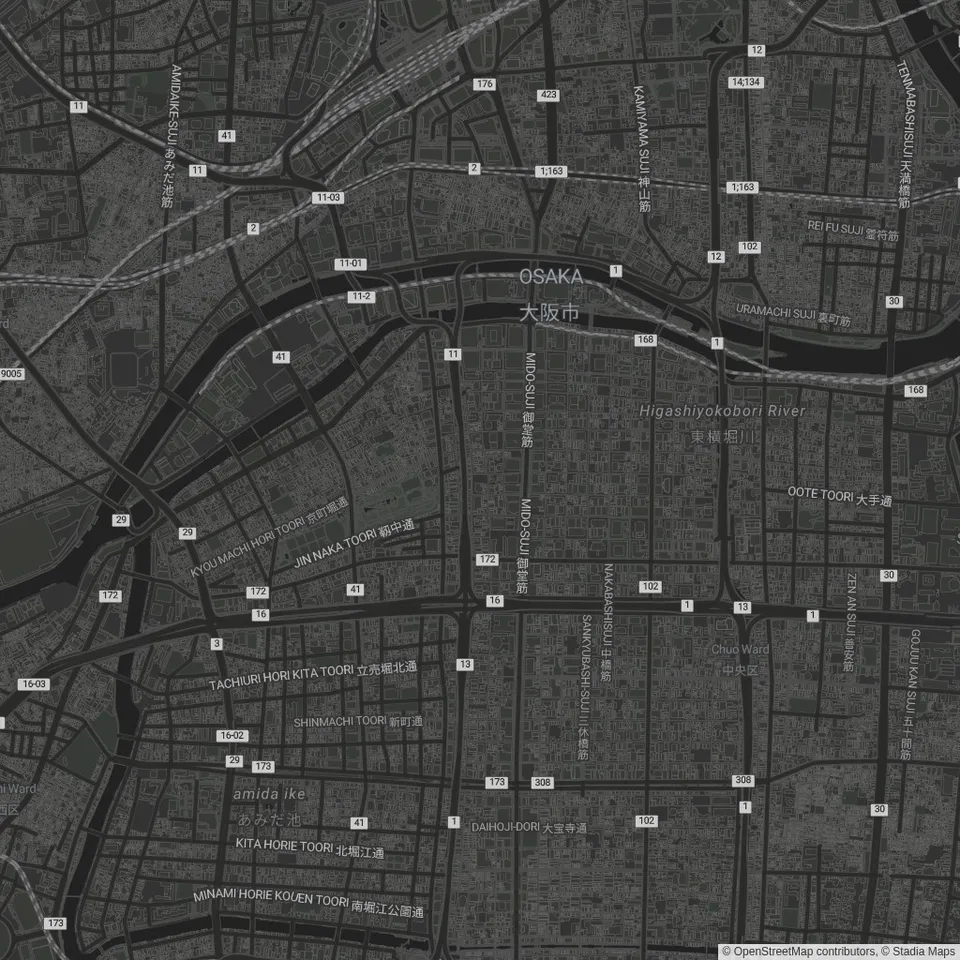 Venue location map