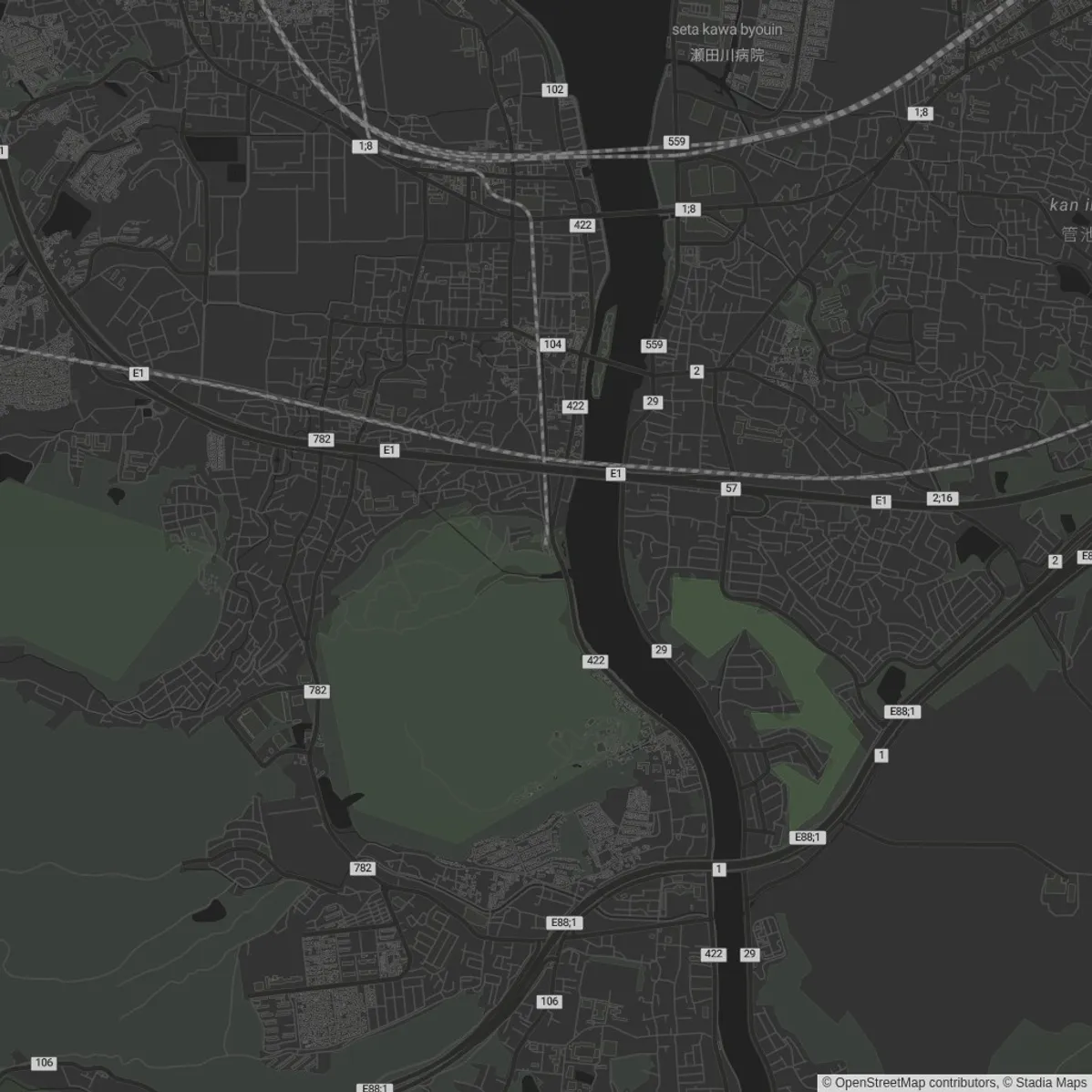 Venue location map