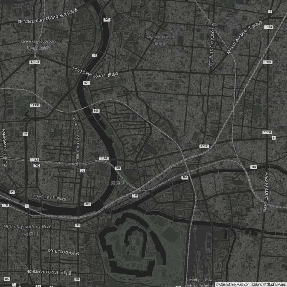 Venue location map