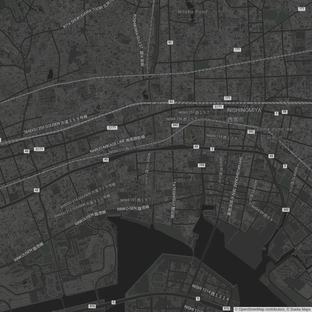 Venue location map