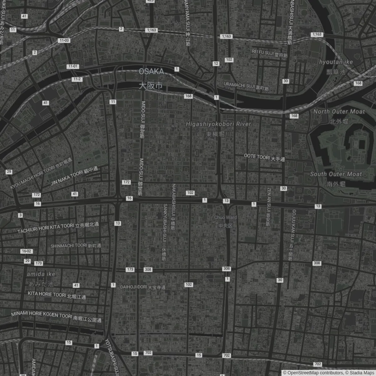Venue location map