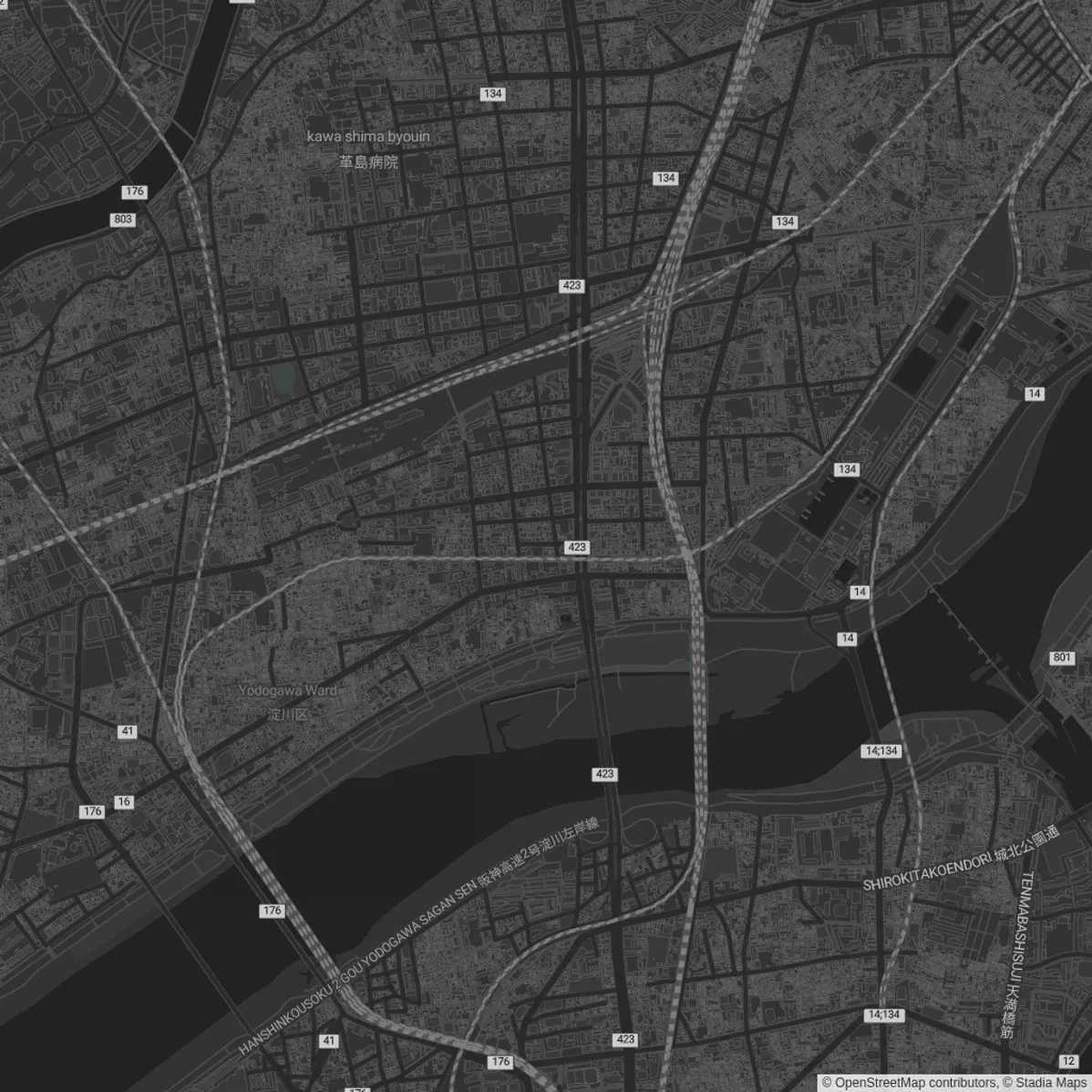 Venue location map