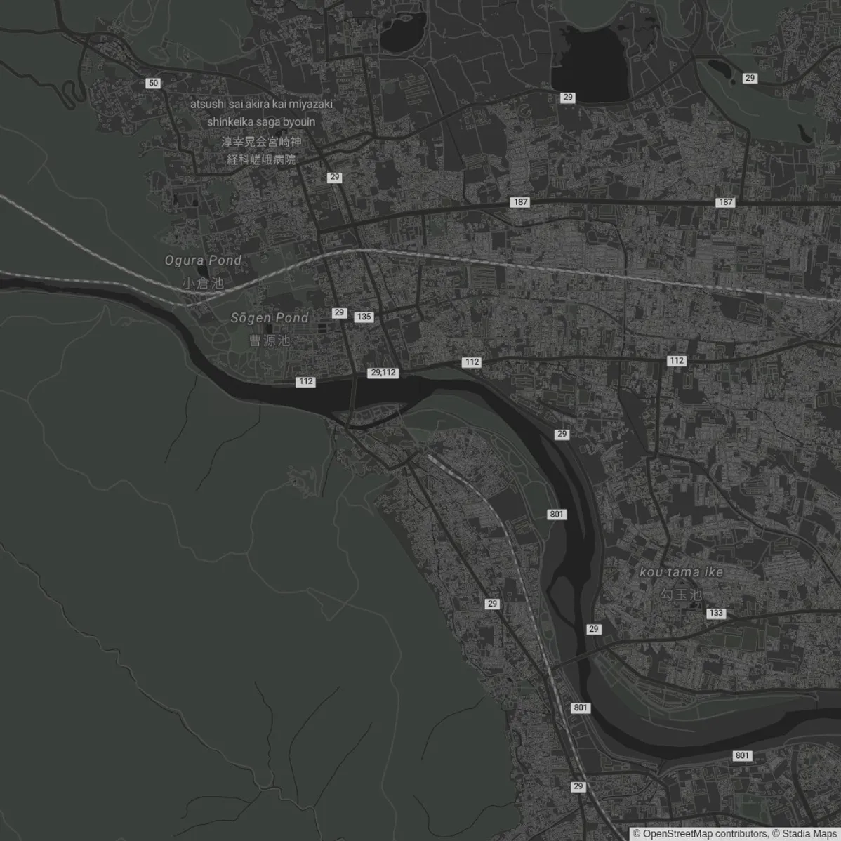 Venue location map