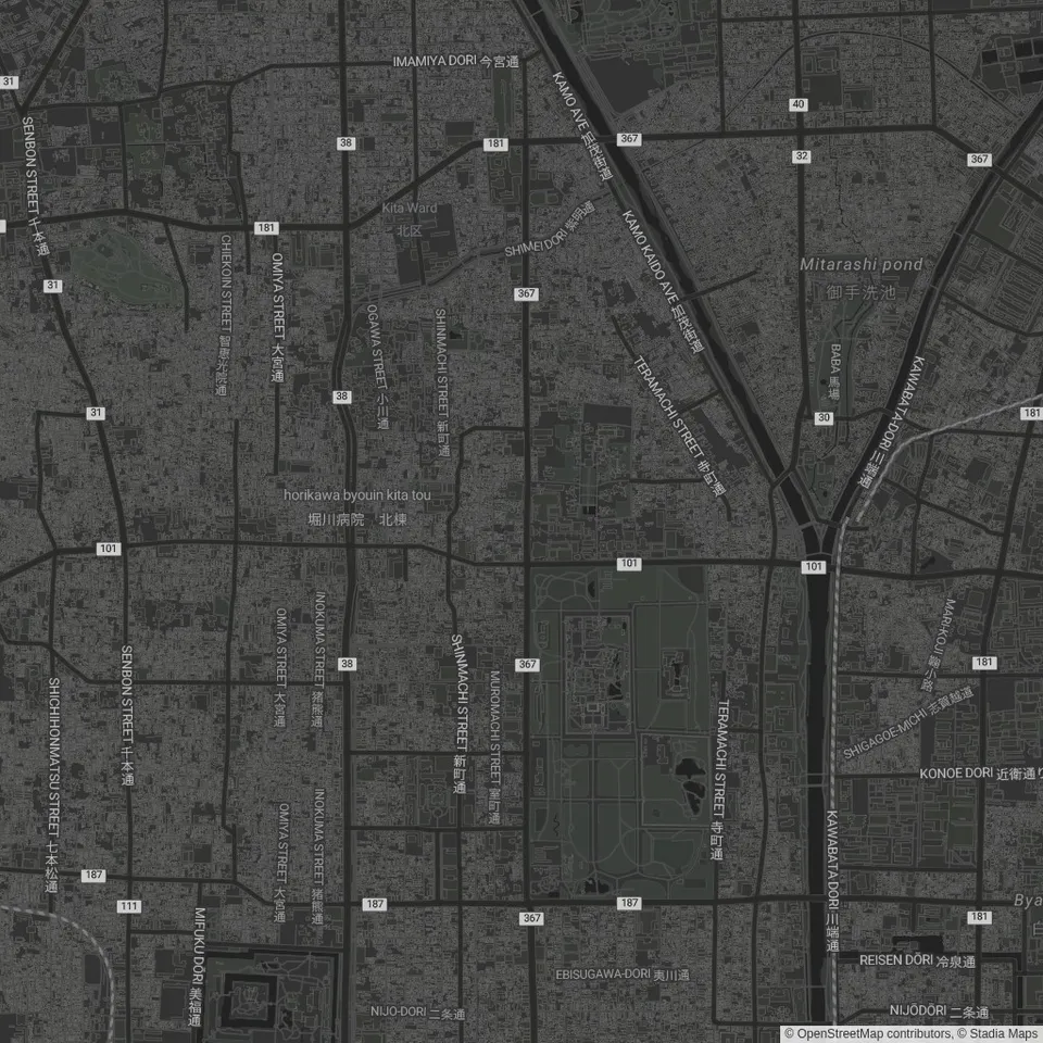 Venue location map