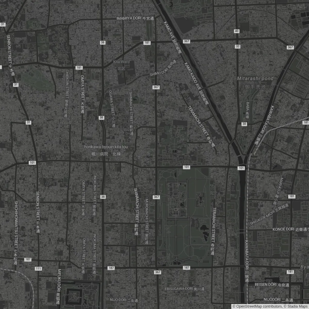 Venue location map