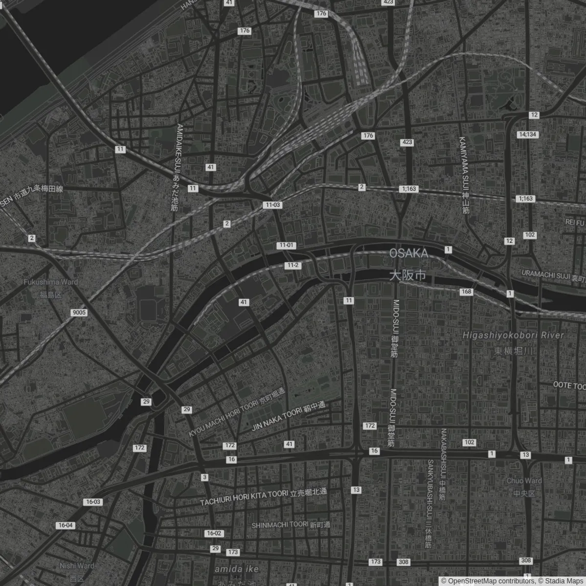 Venue location map
