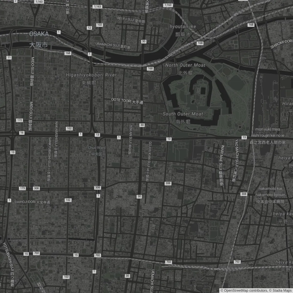 Venue location map