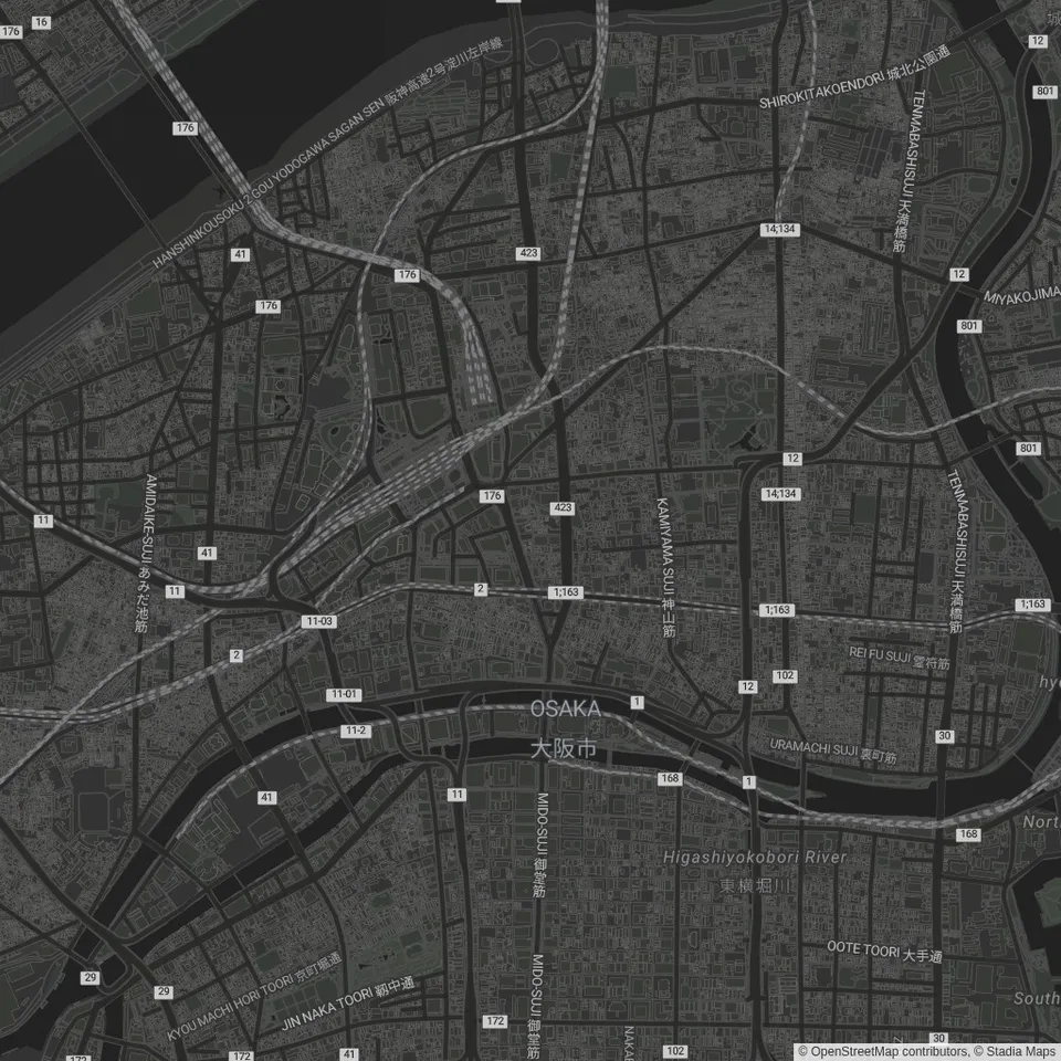 Venue location map