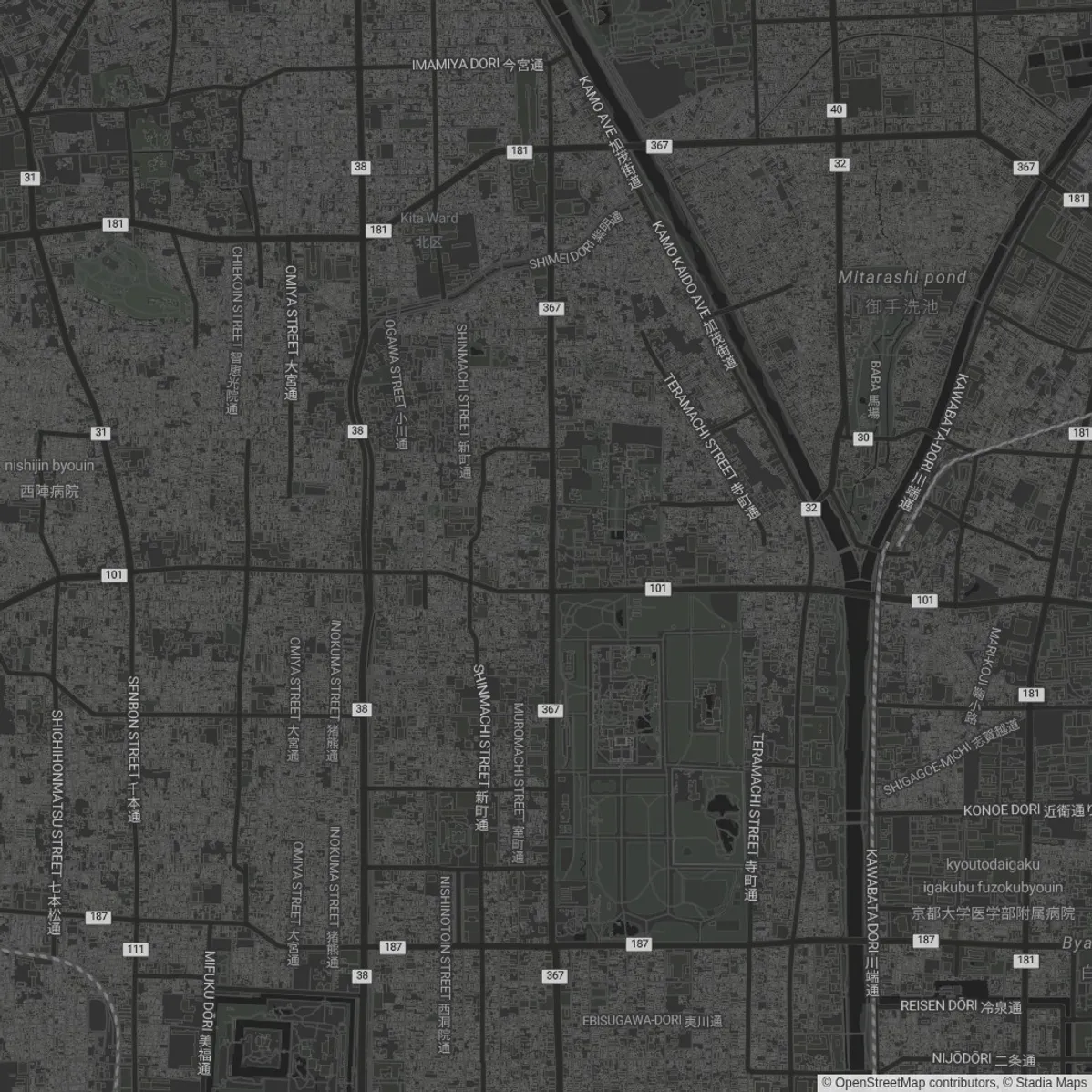 Venue location map