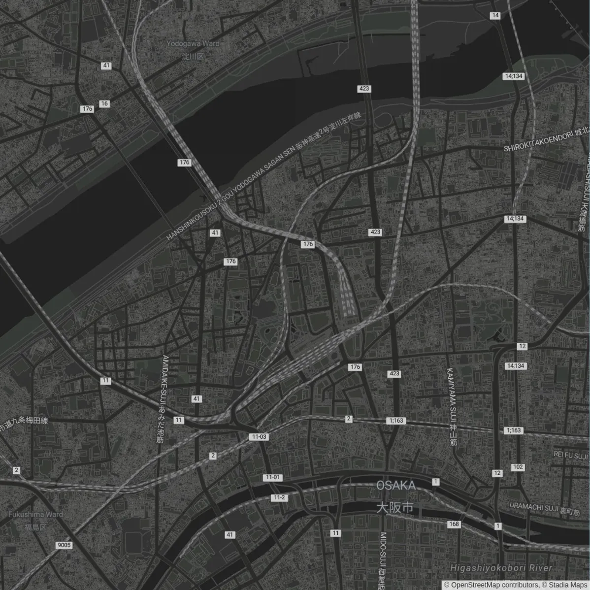 Venue location map
