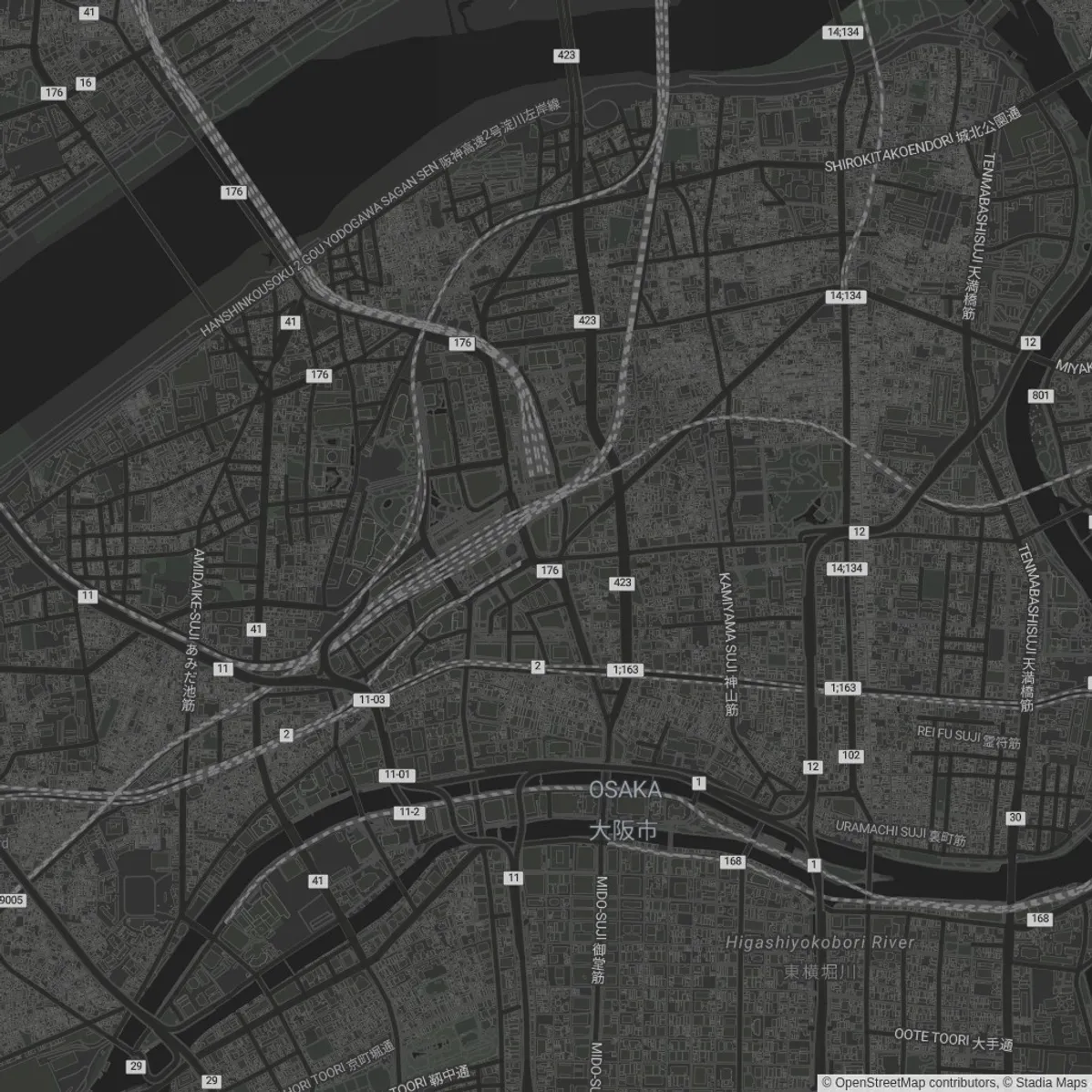 Venue location map
