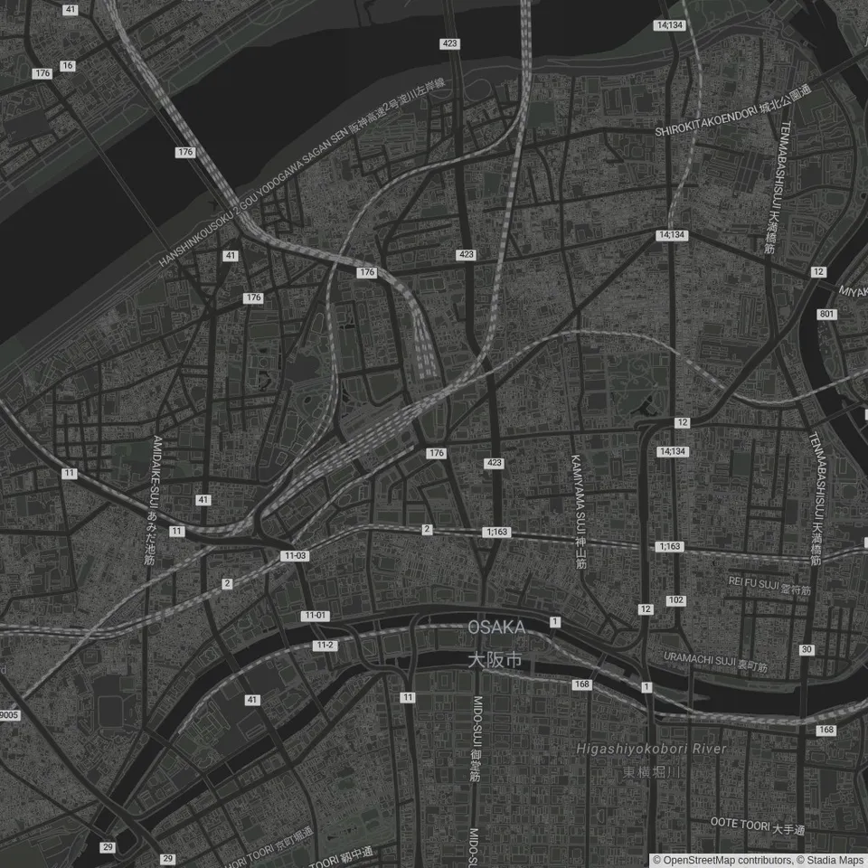 Venue location map