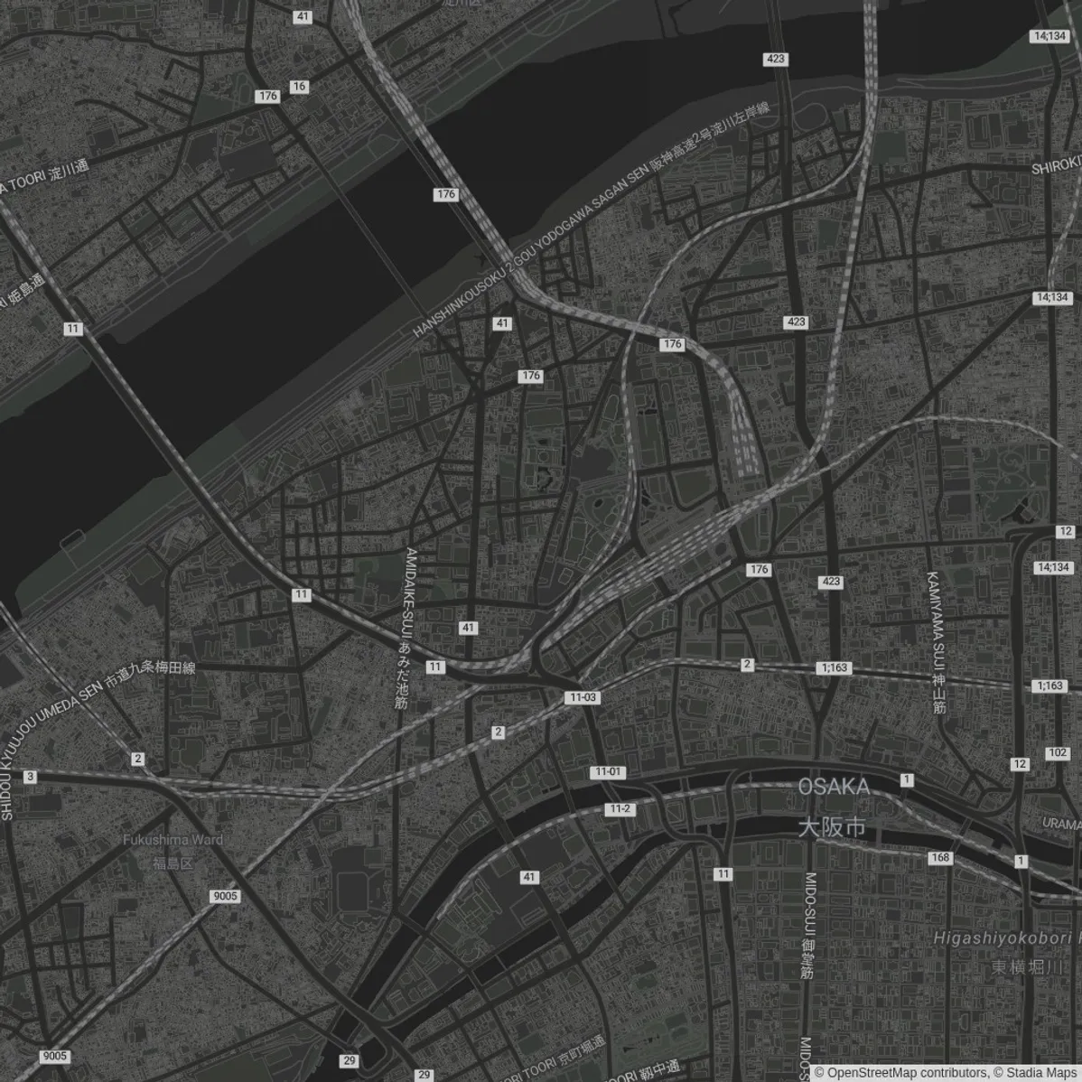 Venue location map