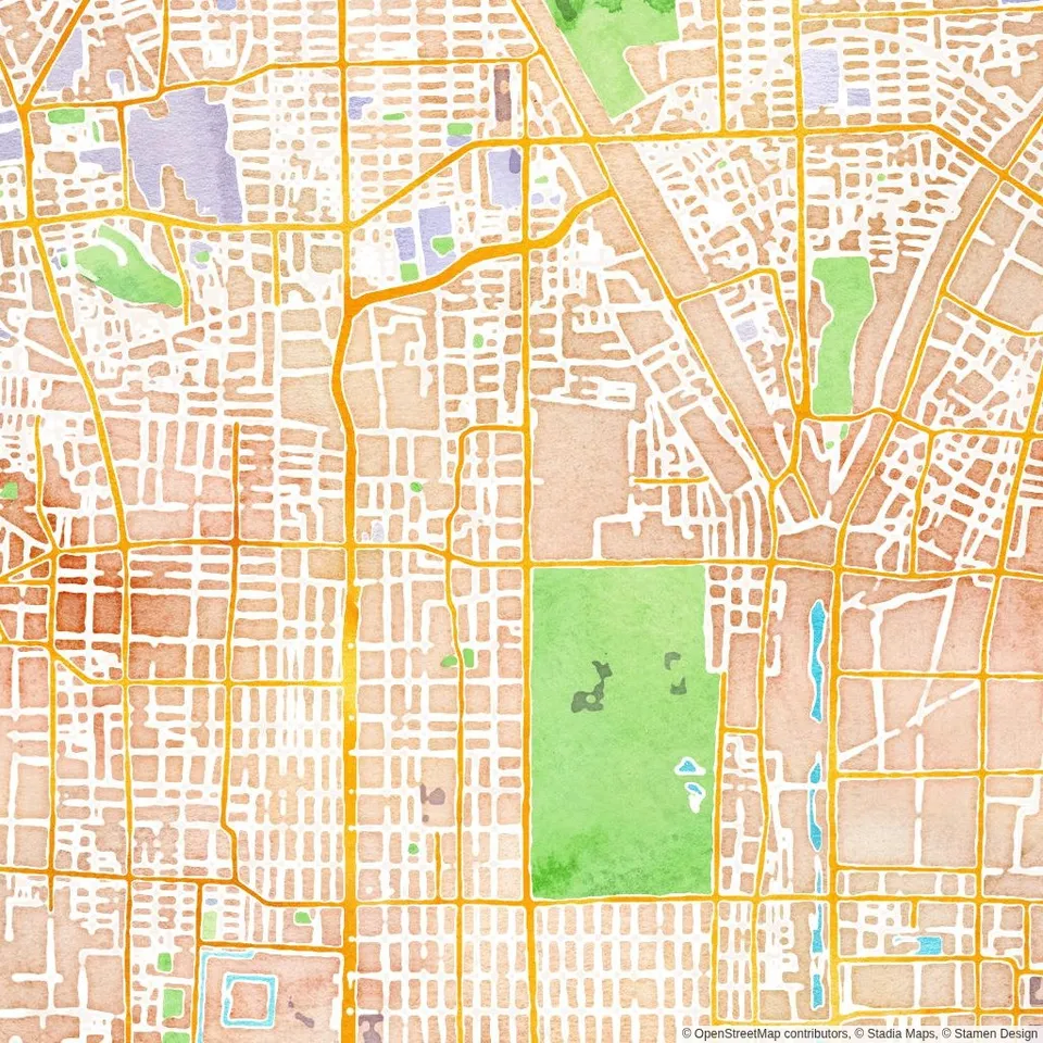 Venue location map