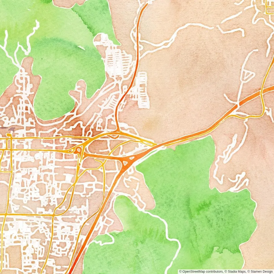 Venue location map