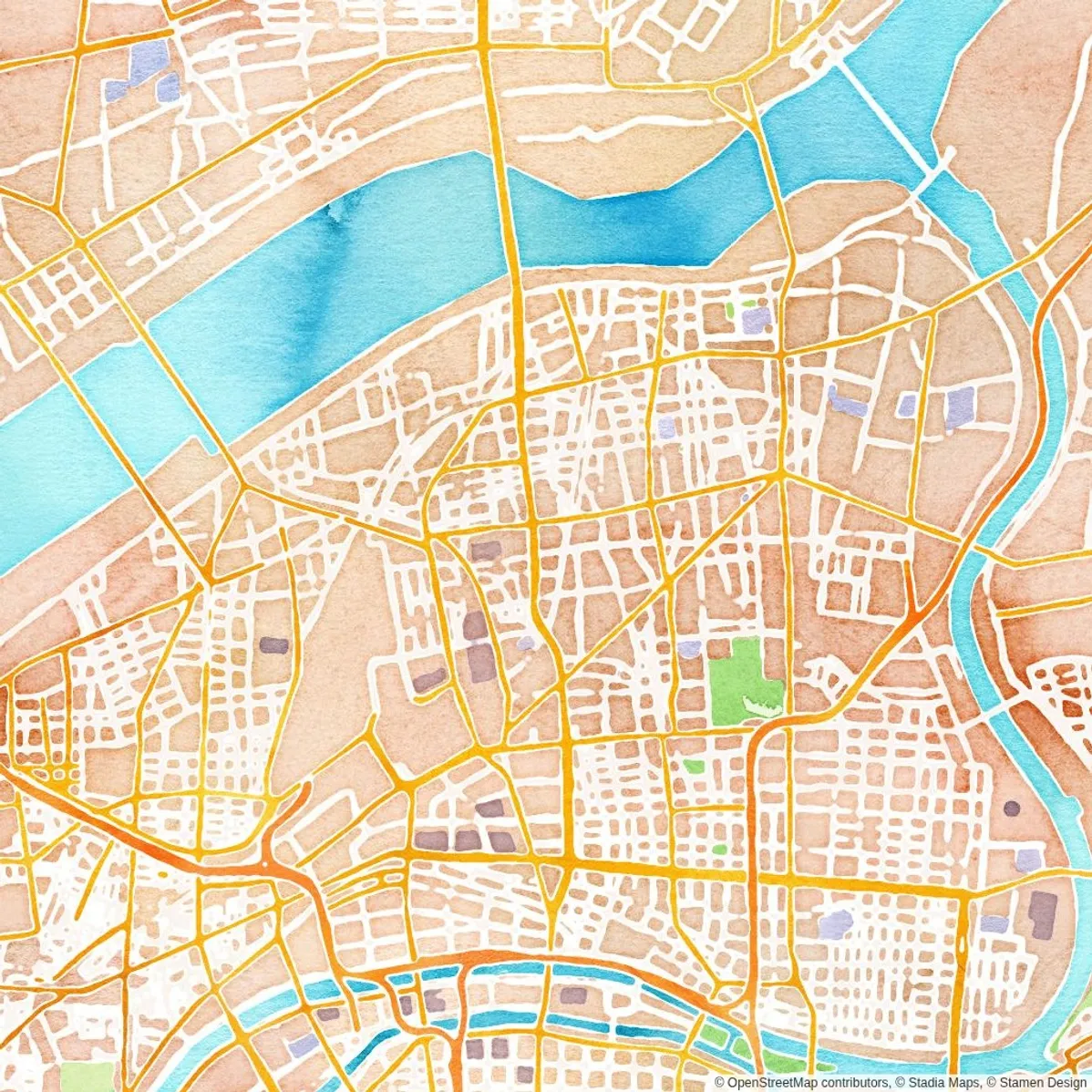 Venue location map