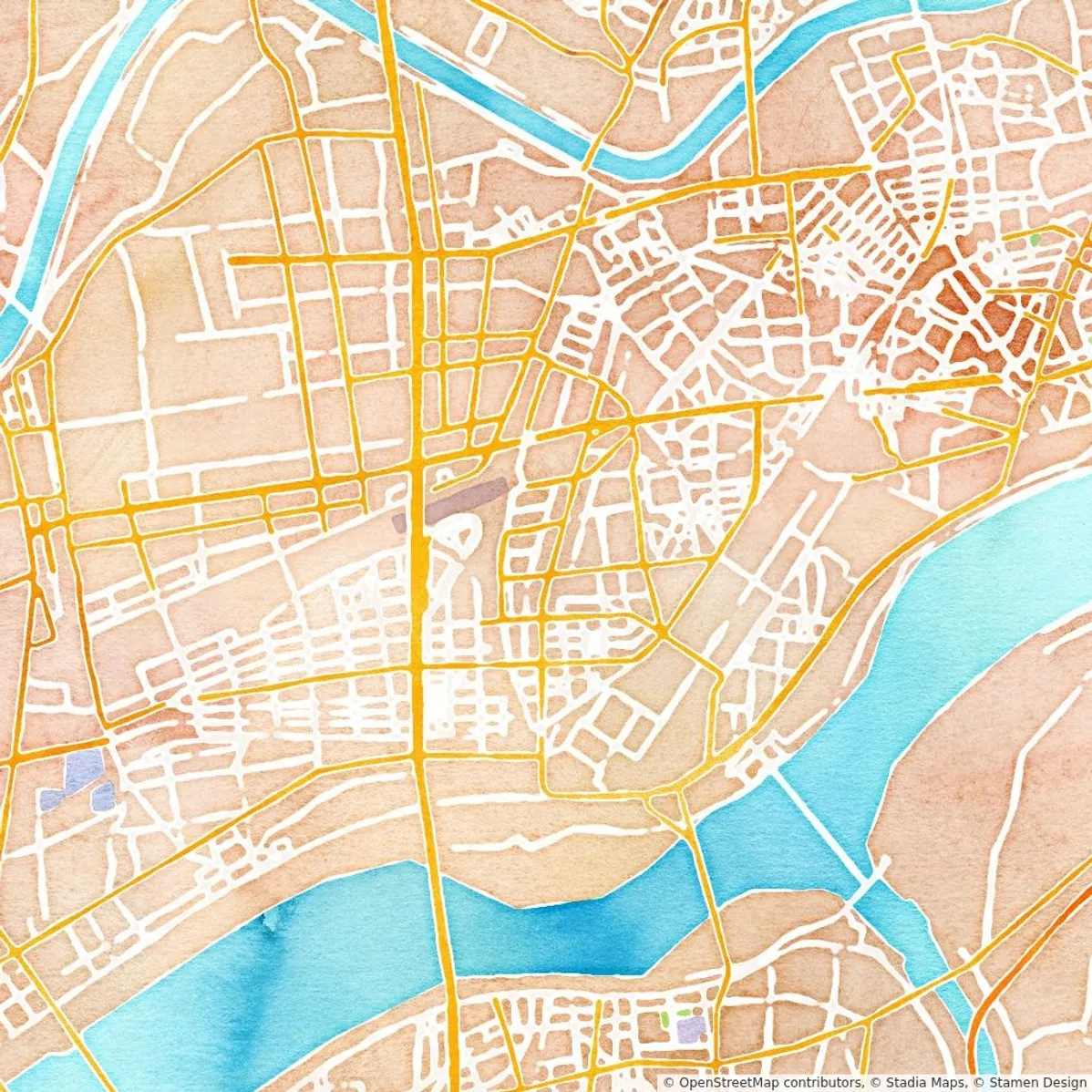 Venue location map