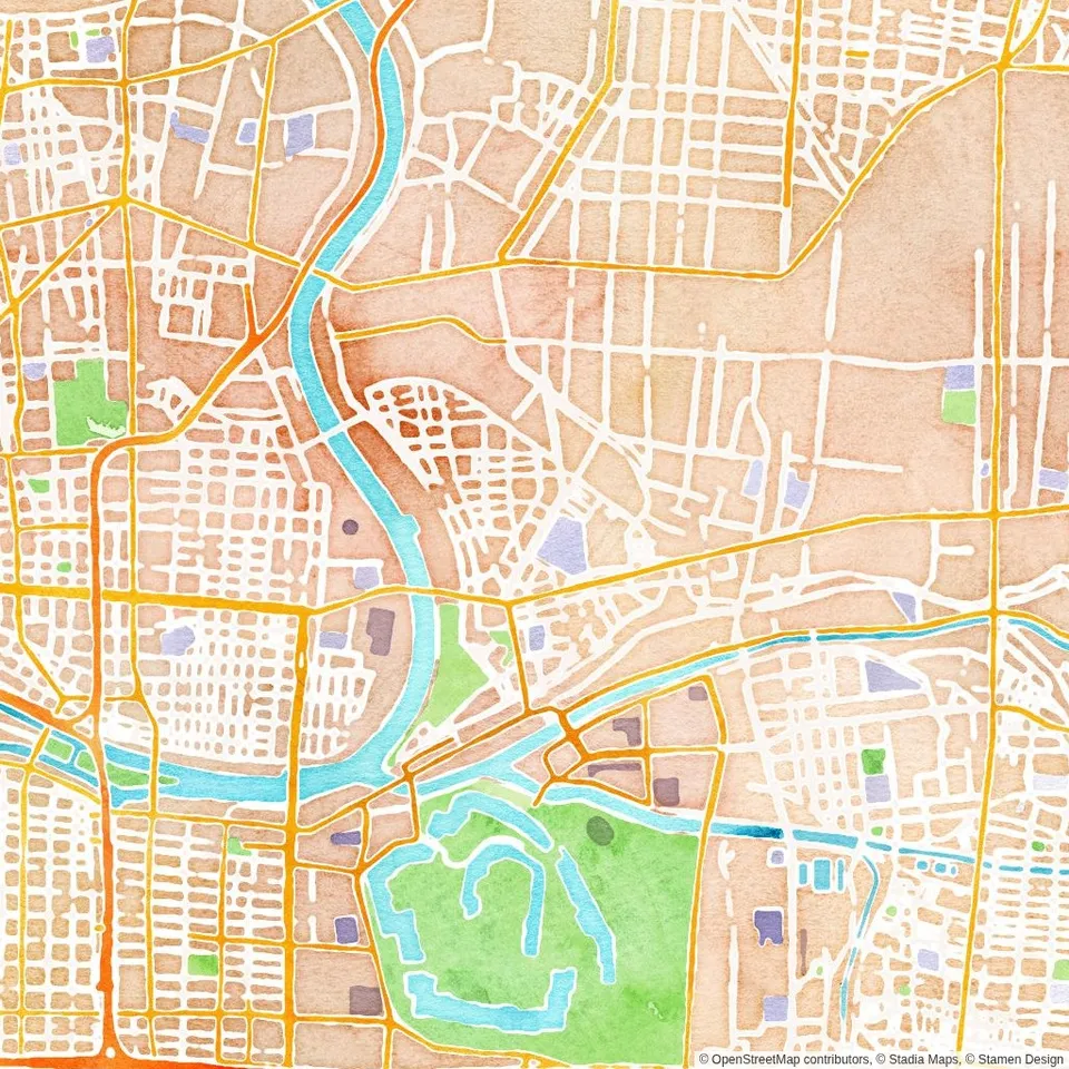 Venue location map