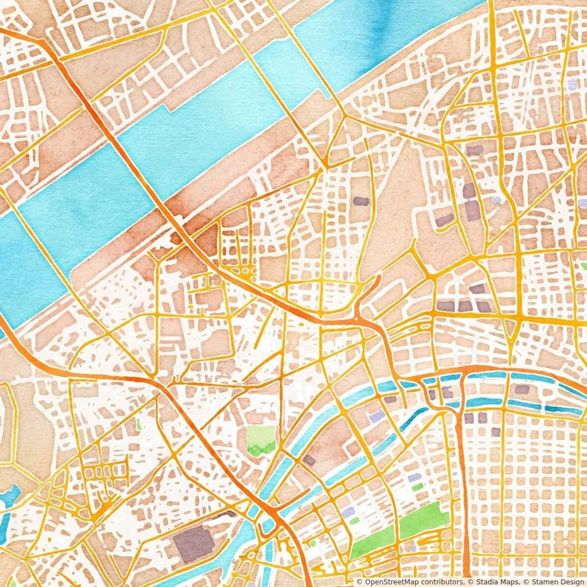 Venue location map