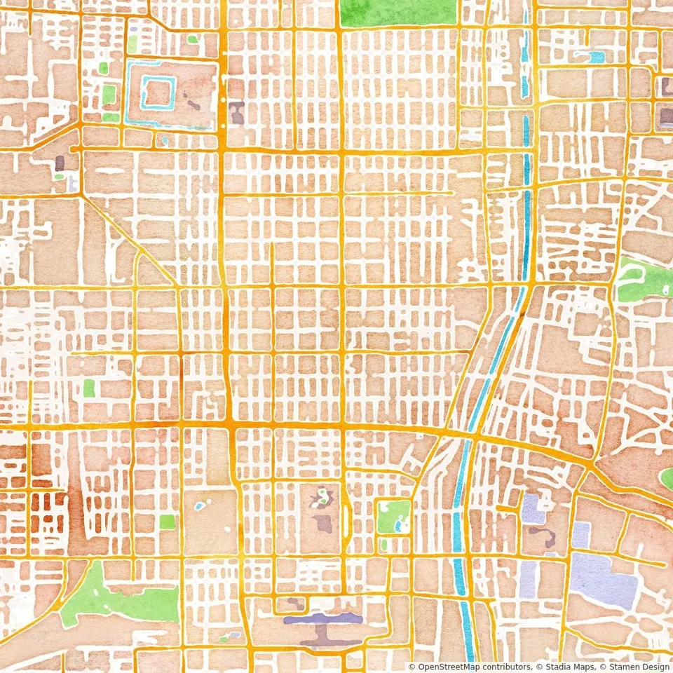 Venue location map