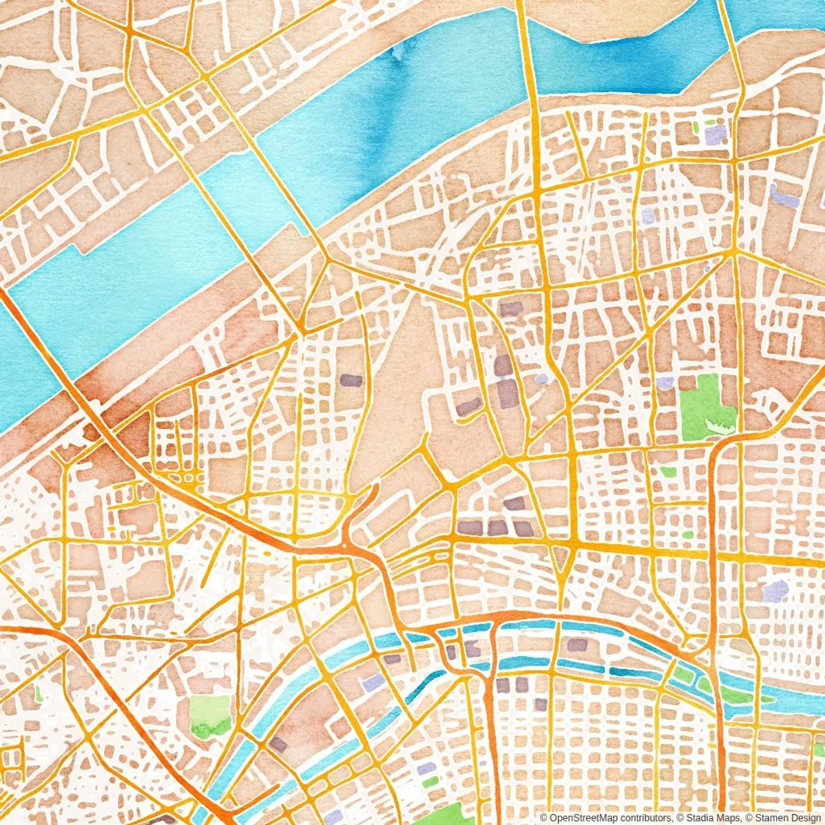 Venue location map