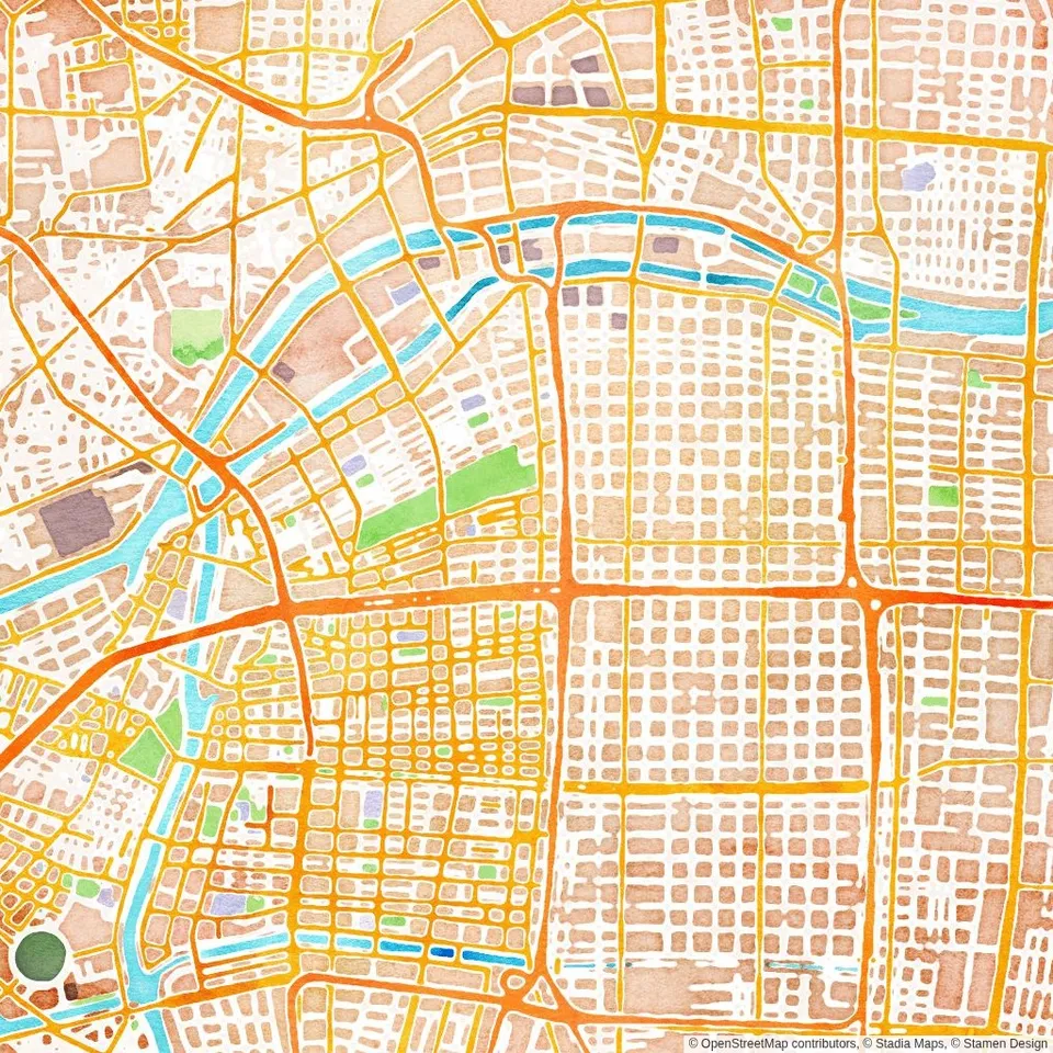 Venue location map