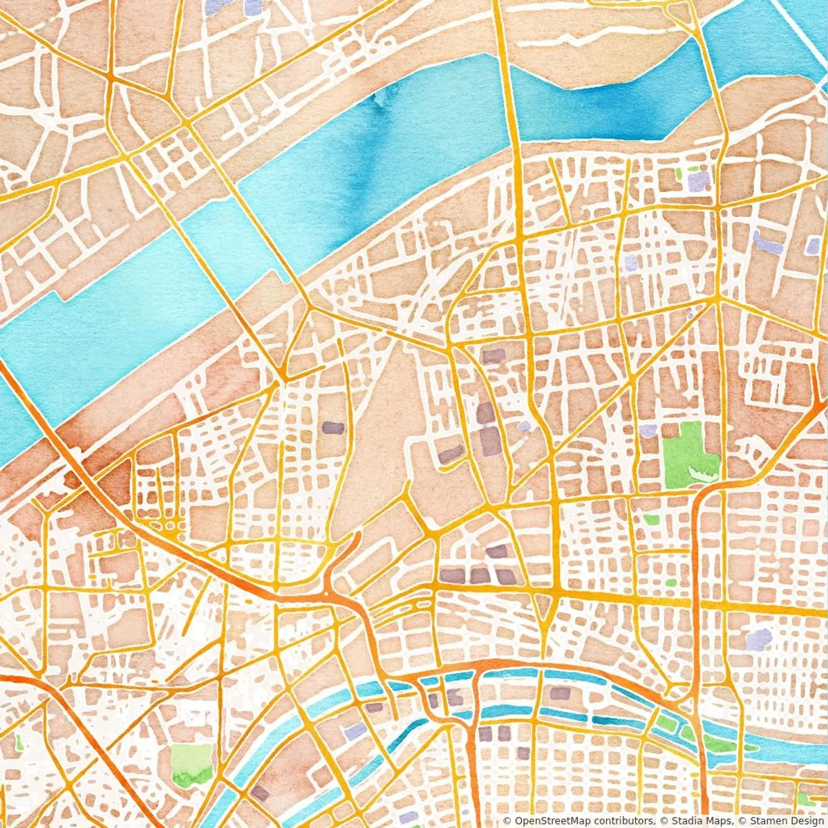 Venue location map