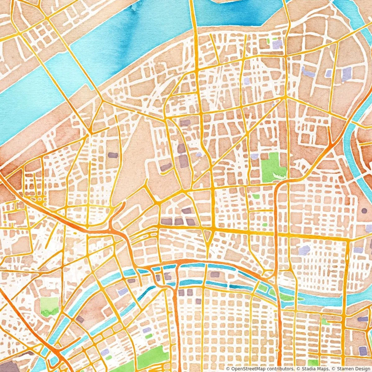 Venue location map