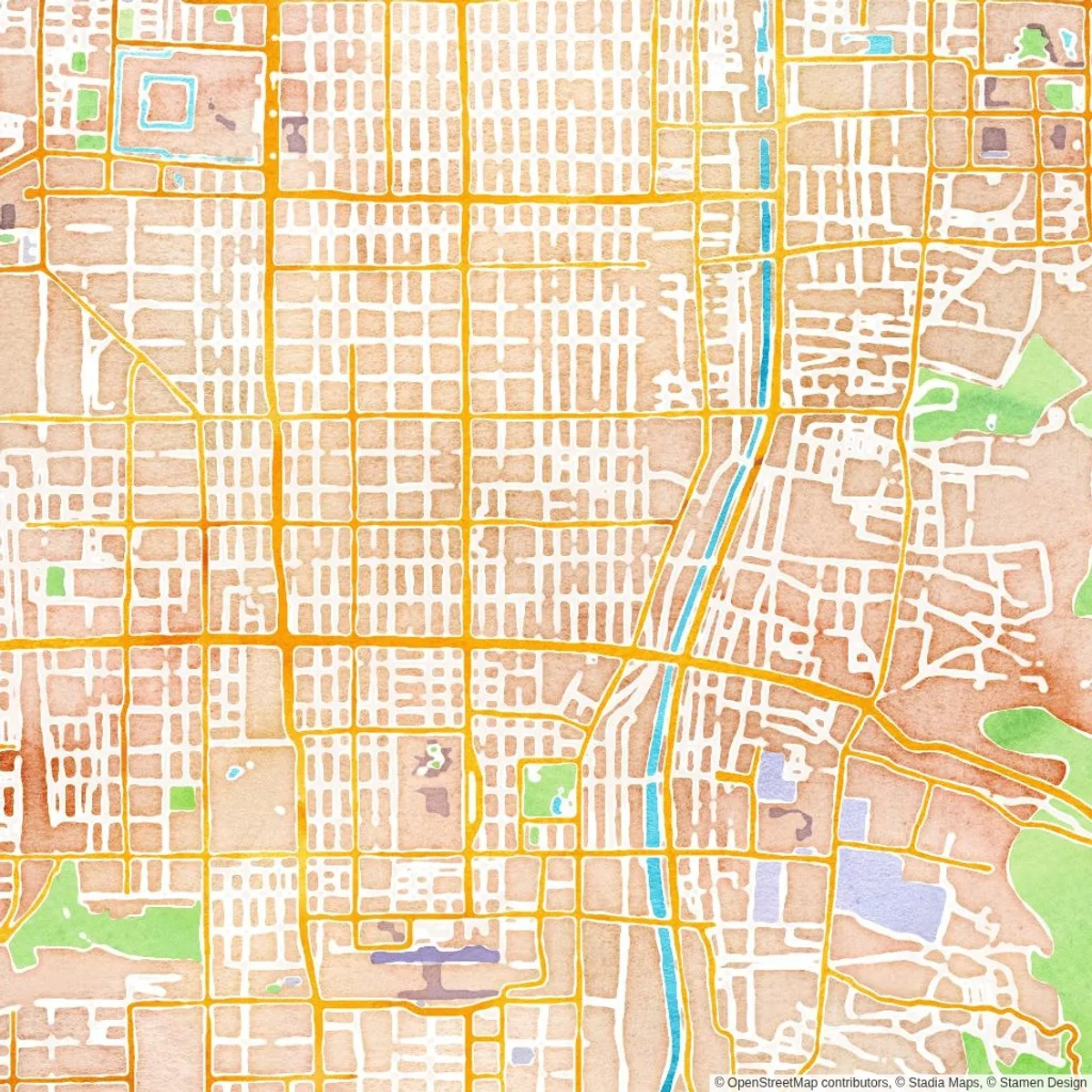 Venue location map