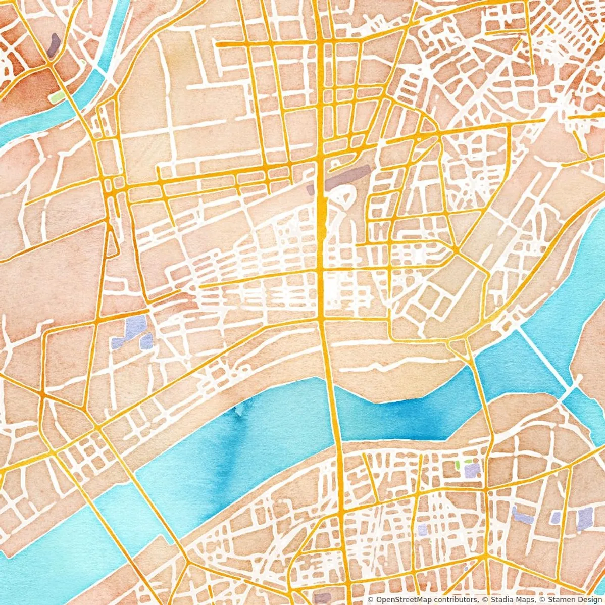 Venue location map