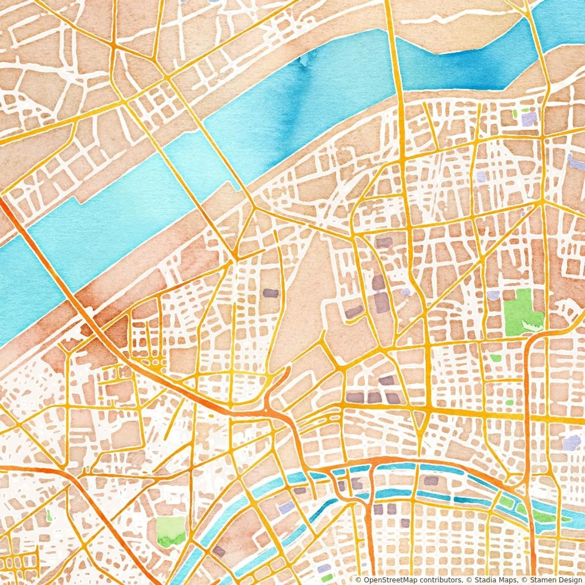 Venue location map